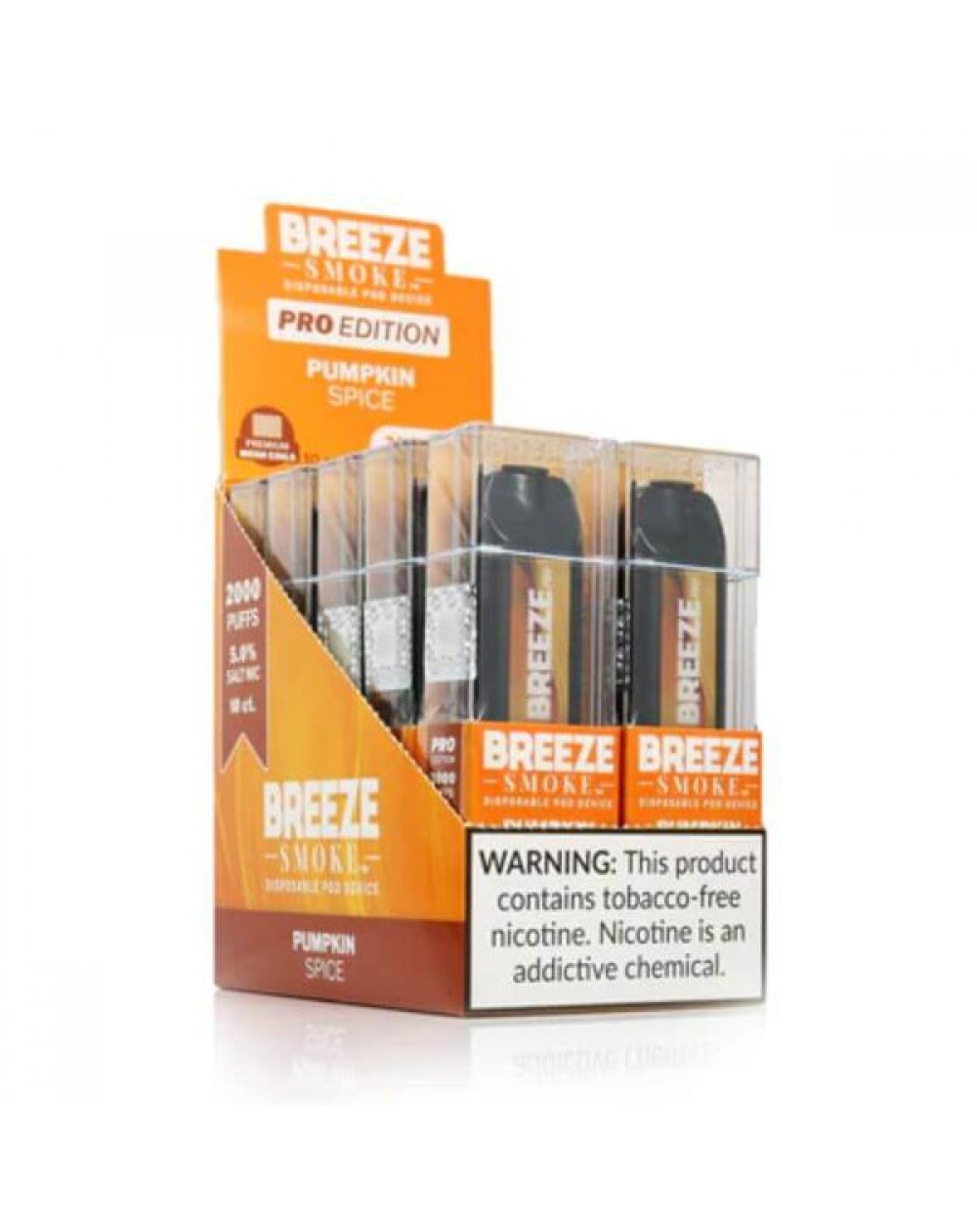 Breeze Pro Tobacco Free Nicotine Disposable Vape 10 Pack