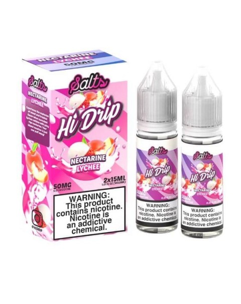 Nectarine Lychee by Hi-Drip Nicotine Salt E-Liquid