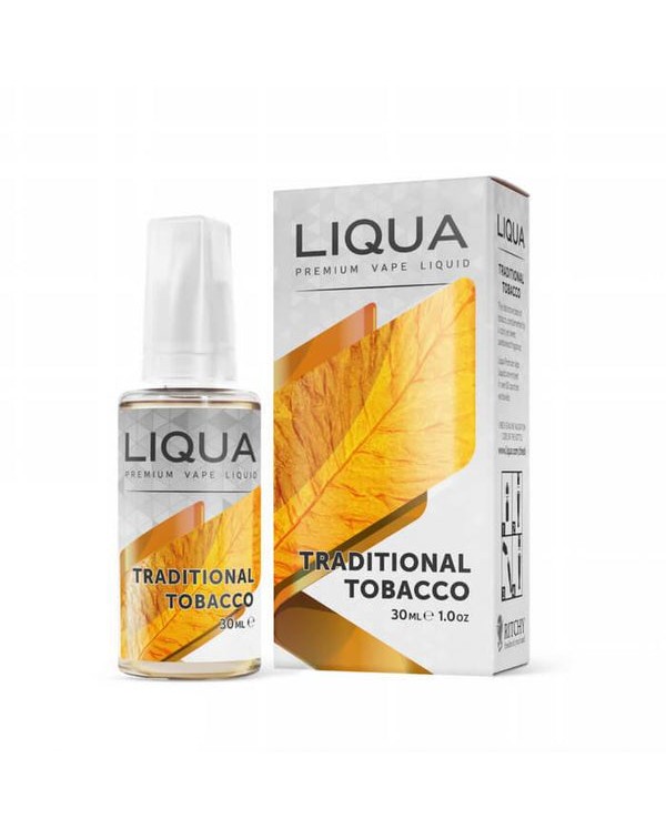 Traditional Tobacco by Liqua Elements E-Liquid