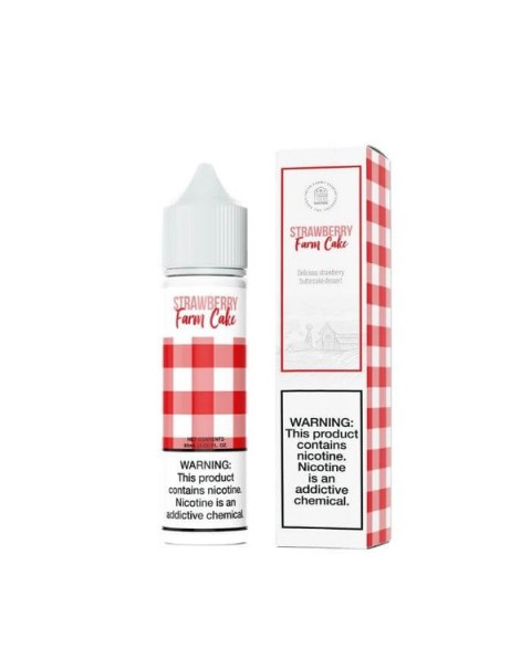 Strawberry Farm Cake by Fresh Farms E-Liquid