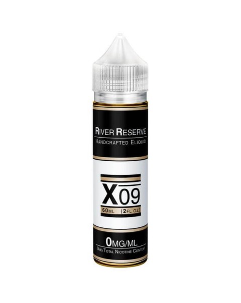 X-09 Tobacco Free Nicotine E-liquid by River Reserve