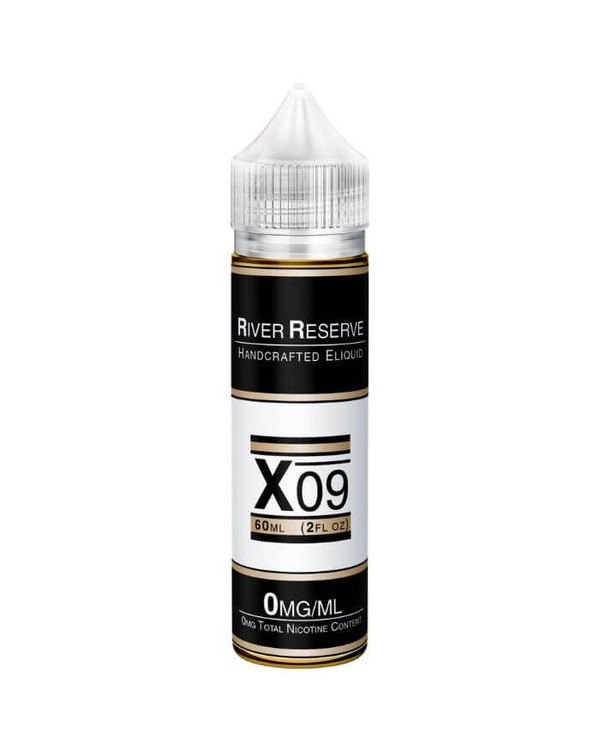 X-09 Tobacco Free Nicotine E-liquid by River Reser...