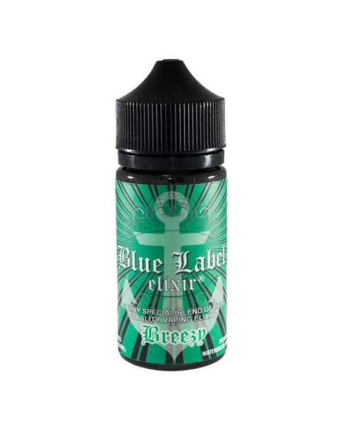 Breezy Synthetic Nicotine Vape Juice by Blue Label Elixir