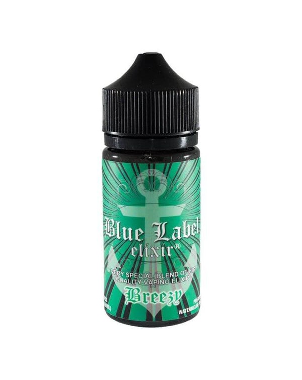 Breezy Synthetic Nicotine Vape Juice by Blue Label...