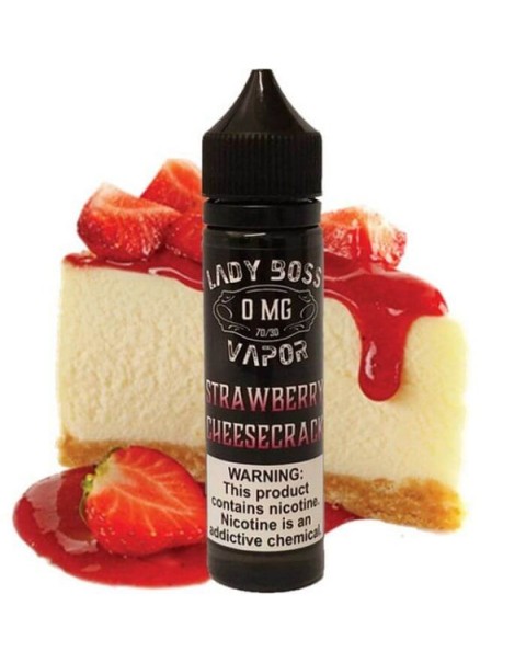 Strawberry CheeseCrack by Lady Boss Vapor E-Liquid