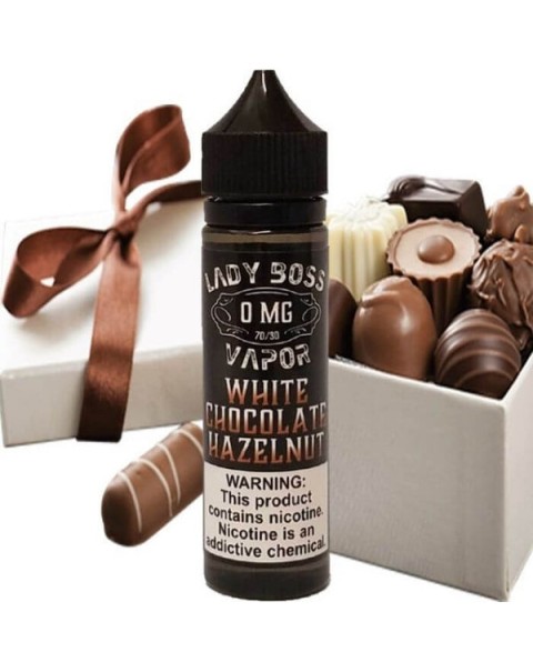 White Chocolate Hazelnut by Lady Boss Vapor E-Liquid