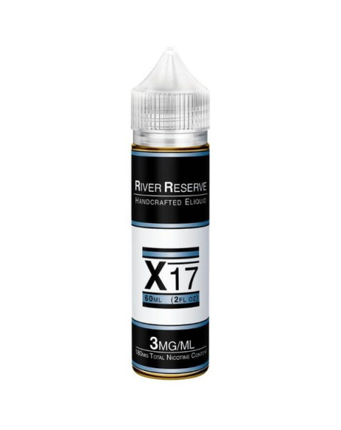 X-17 Tobacco Free Nicotine E-liquid by River Reserve