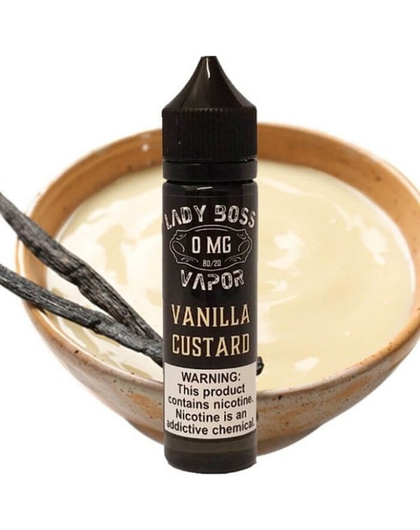 Vanilla Custard by Lady Boss Vapor E-Liquid