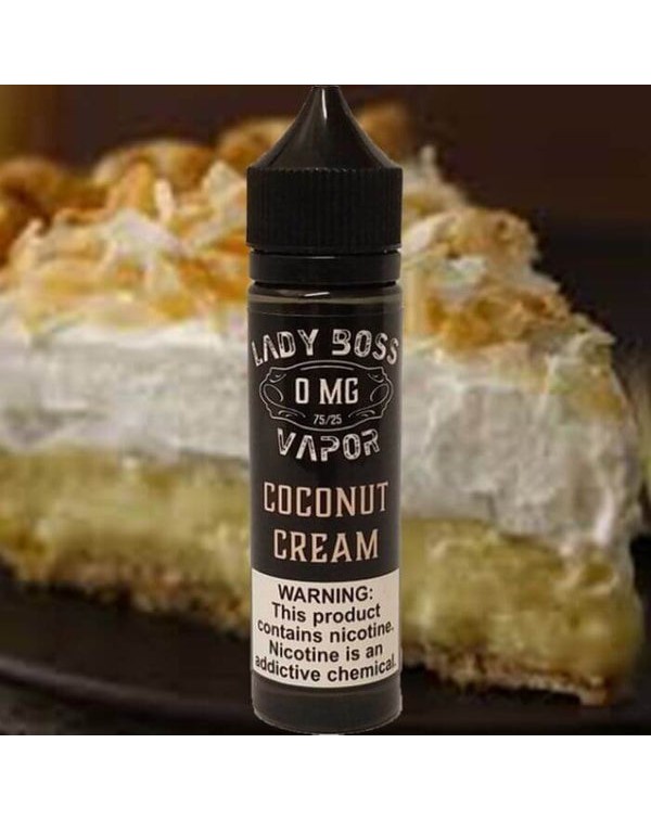 Coconut Cream by Lady Boss Vapor E-Liquid